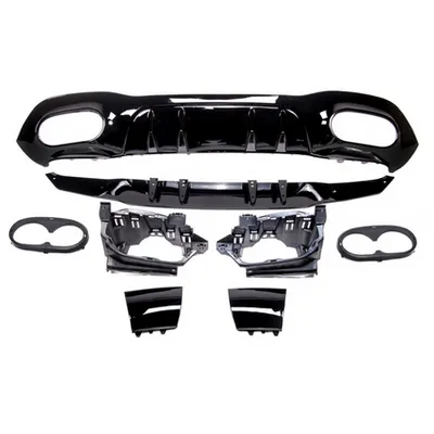 Tylny dyfuzor Gloss Black MERCEDES A-Class W177 2018-obecnie