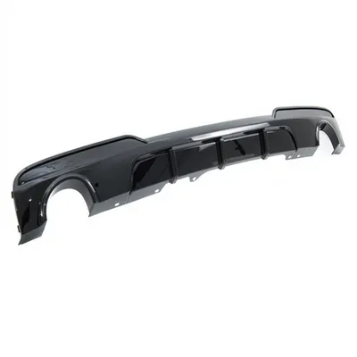 Tylny dyfuzor Gloss Black BMW 5 F10 F11 2009-2016