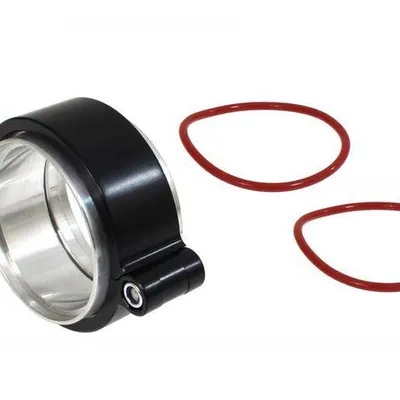 Obejma dolotu 2,5" 63mm + flansze BLACK