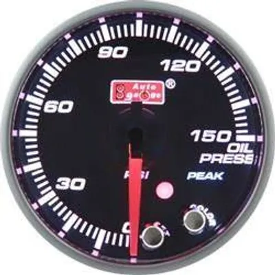 Zegar auto gauge pk 60mm 10 color - oil pressure