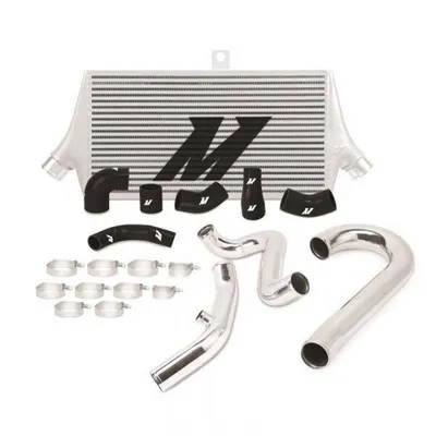 Intercooler Mishimoto Mitsubishi Lancer Evolution 7 8 9 2001-2007 Black + Piping Kit