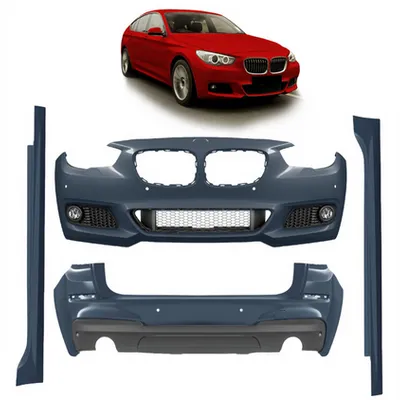 Zestaw dokładek zderzaków PDC Lampy przeciwmgielne BMW 5 F07 przed liftem 2009-2013