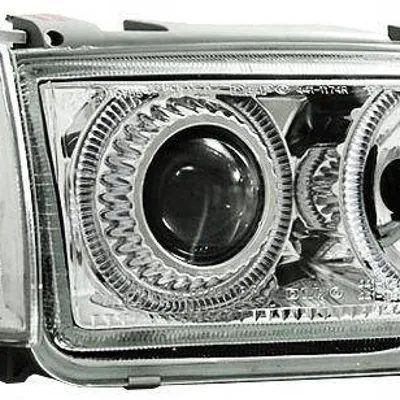 Reflektory lampy przednie VW POLO 6N ringi soczewk