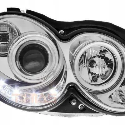 Reflektory lampy przednie Mercedes CLK W209 Daylig