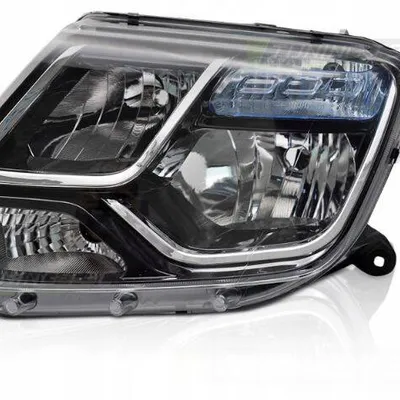 Lampa lewa reflektor black do Dacia Duster 13-17