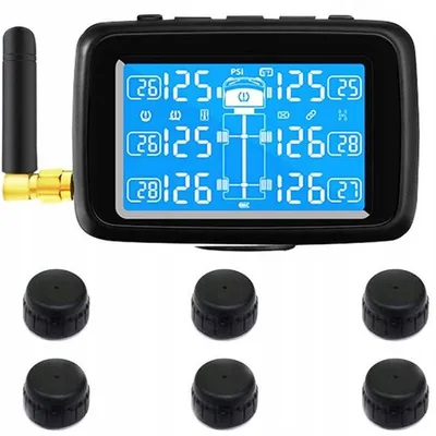 6xtpms do ciężarówki czujnik ciśnienia temperatury