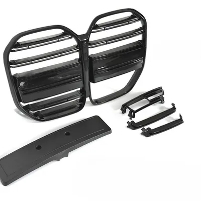 Grill BMW G22 / G23 2020– Glossy Black – Kamera, PDC, ACC