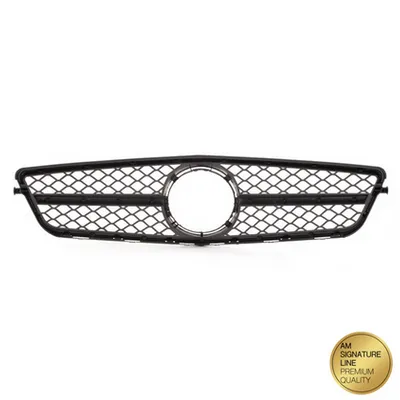 Grill sportowy Black & Chrome A-Type MERCEDES C-Class W204 C204 S204 2007-2015