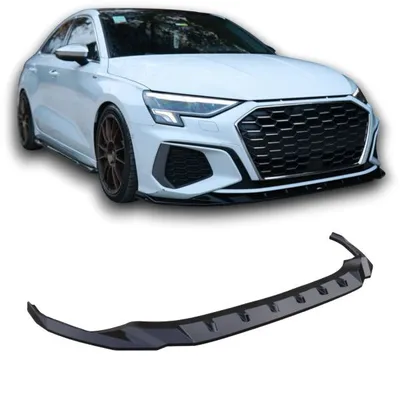 Splitter przedni do audi a3 s-line 8y gloss black