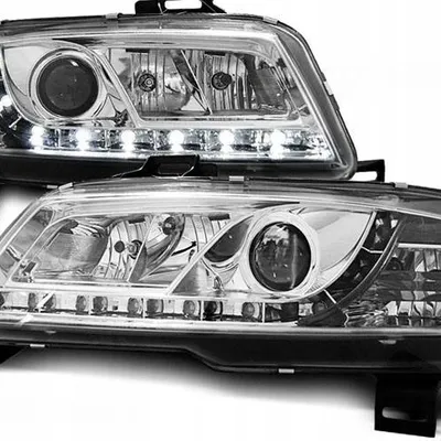 Lampy reflektory nowe FIAT STILO 01-08 DAYLIGHT CHROME