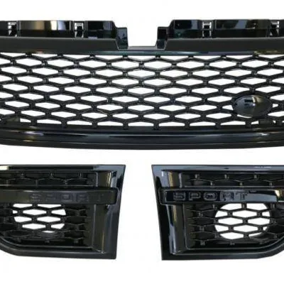 Grill land range rover sport l320 09-13 black edit