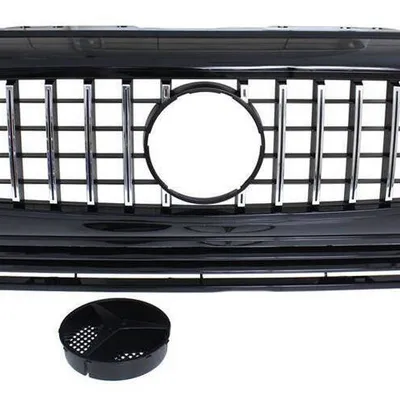Grill mercedes benz w463 g63 look shiny black (90-18)