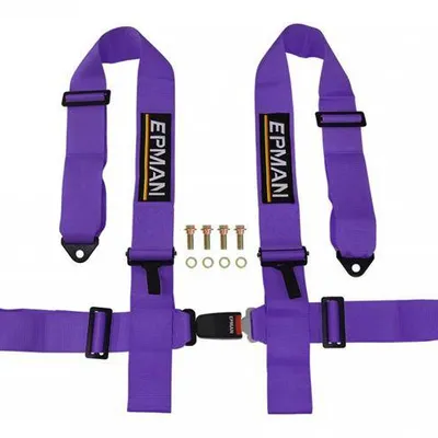 Pasy sportowe 4p 3" EPMAN Purple
