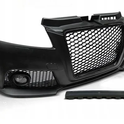 Zderzak Przedni Sport Black Do AUDI A3 8P 08-12
