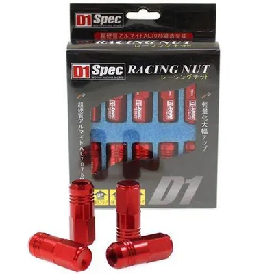 Nakrętki D1SPEC Replica EW M12x1.25 Red