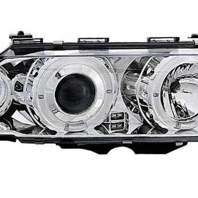 Reflektory przednie BMW E38 CHROM RINGI
