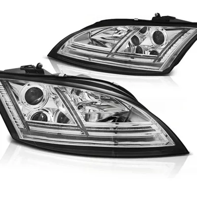 Lampy Reflektory Audi Tt 06-10 8j Chrome Led Dts