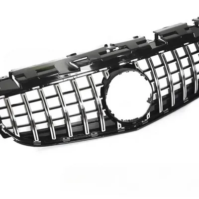 Grill sport black chrome mercedes slk r172 15-20