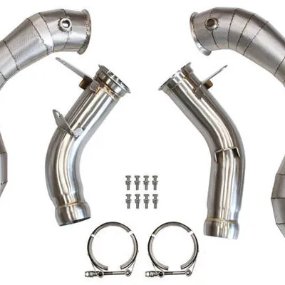 Downpipe Mercedes Benz GT GTS AMG Heat Shield