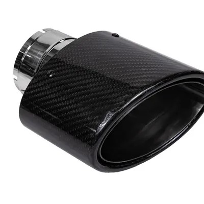 Końcówka Tłumika Typ:63 150mm wejście 76mm Carbon Gloss