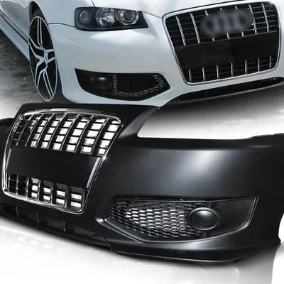 Zderzak przedni sport chrom do Audi A3 96-03