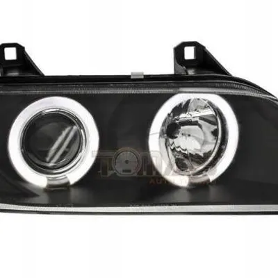 Reflektory lampy przednie BMW Z3 black ringi