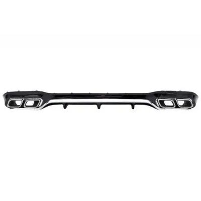 Dyfuzor końcówki mercedes w213 amg line chrome