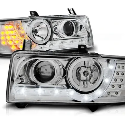 Reflektory Vw T4 90-03 Transporter Daylight Chrome