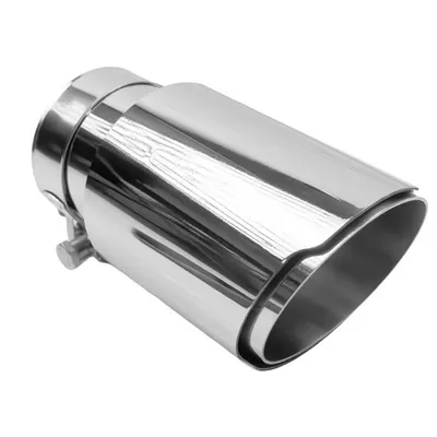 Końcówka tłumika 89mm wejście 70mm Polerowana
