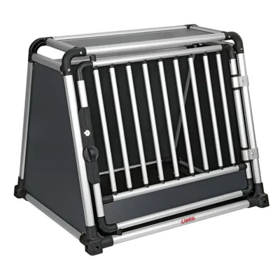 Klatka transportowa PREMIUM dla zwierząt do samochodu 80 x 65 x H 66 cm
