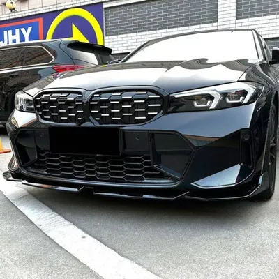 Spliter dokładka bmw g20 g21 lci m tech gloss blk