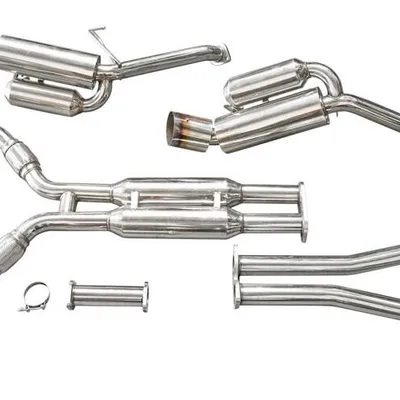 Układ wydechowy CatBack Nissan 350Z - Uszkodzony