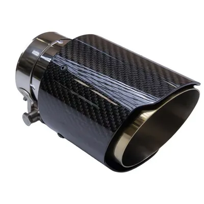 Końcówka Tłumika Typ:10 89mm wejście 70mm Carbon Gloss