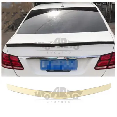 Lotka Lip Spoiler Gloss Black MERCEDES E-Class W212 2009-2016