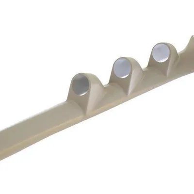 Adapter zegarów Peugeot 206 PRO Słupek 3x52mm Gray