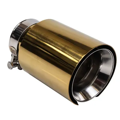 Końcówka Tłumika Typ:51 89mm wejście 70mm Gold Satin