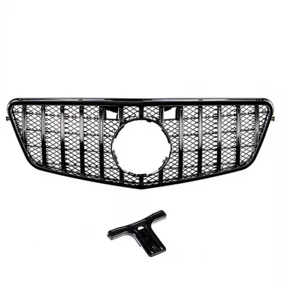 Grill sportowy GT Gloss Black MERCEDES E-Class W212 S212 przed liftem 2009-2013