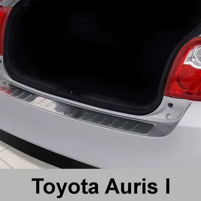 Toyota Auris 1 Nakładka (listwa) ochronna na zderzak tylny. 2/35270