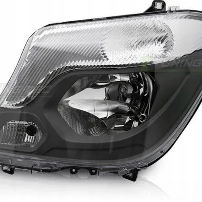 Lampa reflektor Mercedes Sprinter w906 13-18 black tyc lewa