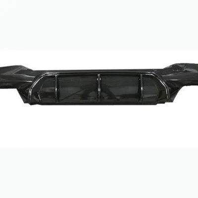 Dyfuzor bmw g3 g38 look m5 glossy black & carbon