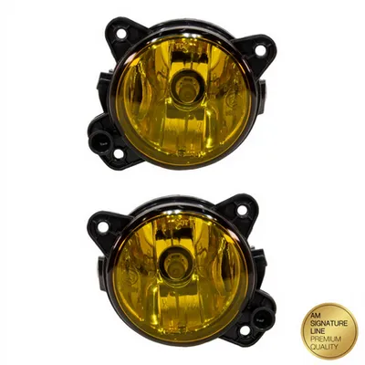 Zestaw lamp przeciwmgielnych Yellow SKODA FABIA II FABIA I ROOMSTER PRAKTIK VW TRANSPORTER MULTIVAN T5 CRAFTER