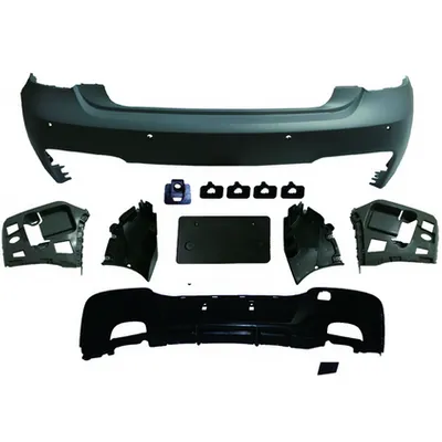 Tylny zderzak sport PDC zestaw z dyfuzorem BMW 1 F20 F21 przed liftem 2011-2015