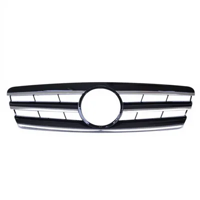 Grill sportowy Gloss Black 3S MERCEDES C-Class W203 S203 2000-2007