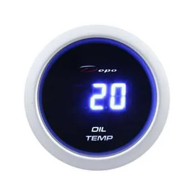 Zegar depo dbl 52mm - oil temp