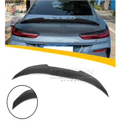 Lotka Lip Spoiler Gloss Black BMW 8 G16 F93 Gran 2018-obecnie