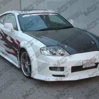 Ospoilerowanie, zderzak, progi Hyundai Coupe 01-06