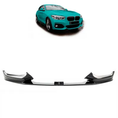 Dokładka przedniego zderzaka Gloss Black BMW 1 F20 F21 Facelift 2015-2019