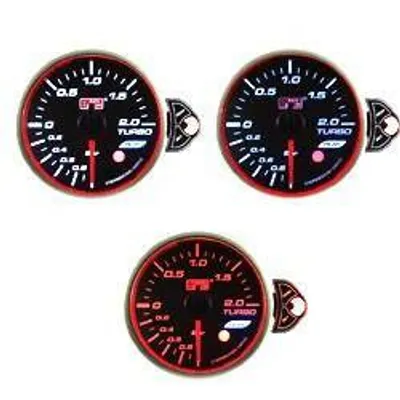 Zegar auto gauge rpk 60mm - turbo electric -1 do 2 bar