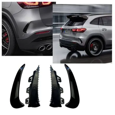 Aero flaps mercedes gla w247 pakiet amg black