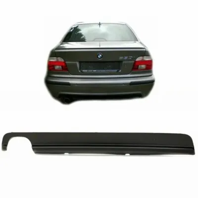 Dyfuzor tylny do bmw e39 95-03 m-tech matt black